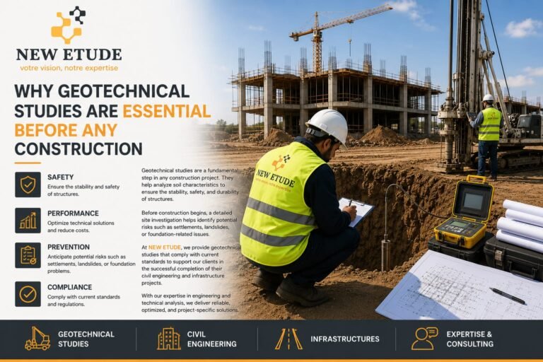 Why Geotechnical Studies Are Essential Before Any Construction